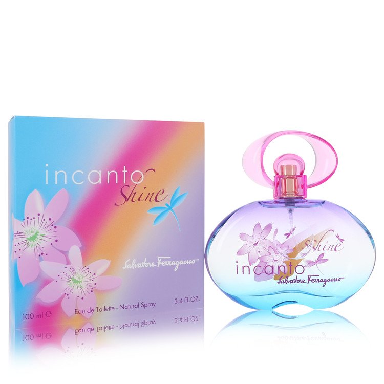 Incanto Shine by Salvatore Ferragamo Eau De Toilette Spray 3.4 oz Incanto Shine by Salvatore Ferragamo Eau De Toilette Spray 3.4 oz